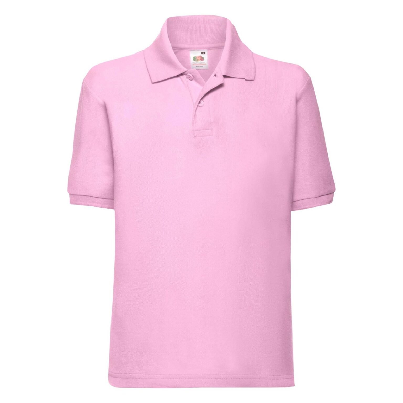 Kids Light Pink Polo